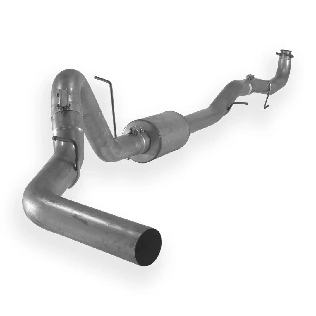 Dieselr Aluminized Downpipe Back Exhaust Single | 2500/3500 6.6L GM DURAMAX LML (2015.5-2016)