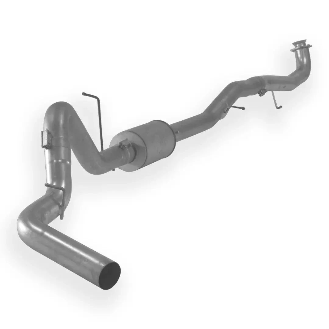 Dieselr Aluminized Downpipe Back Exhaust Single | GM 2500/3500 6.6L DURAMAX L5P 2017-2019
