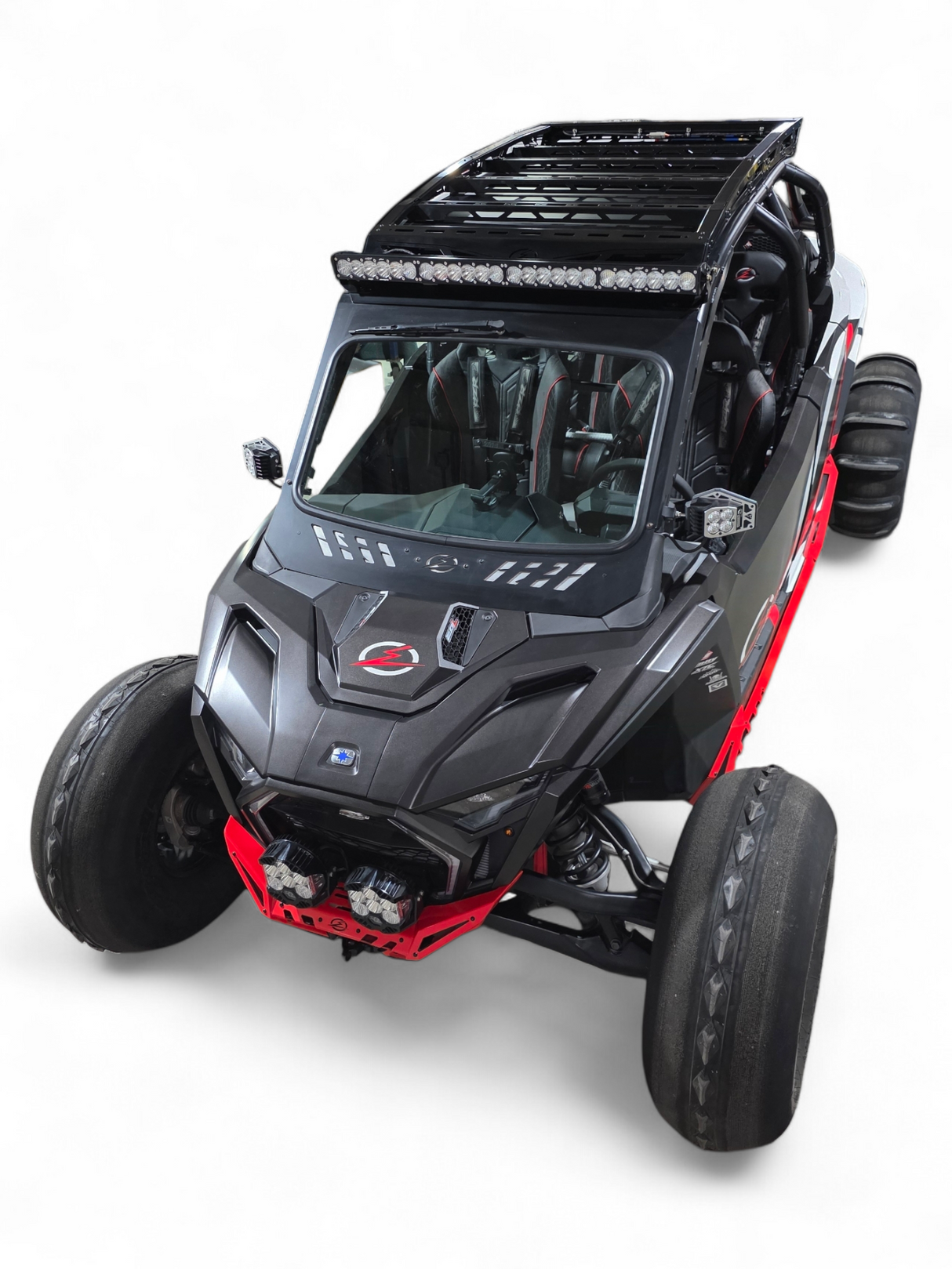2025+ Polaris Pro R Roof Rack (4 Seat) www.elektricoffroad.com