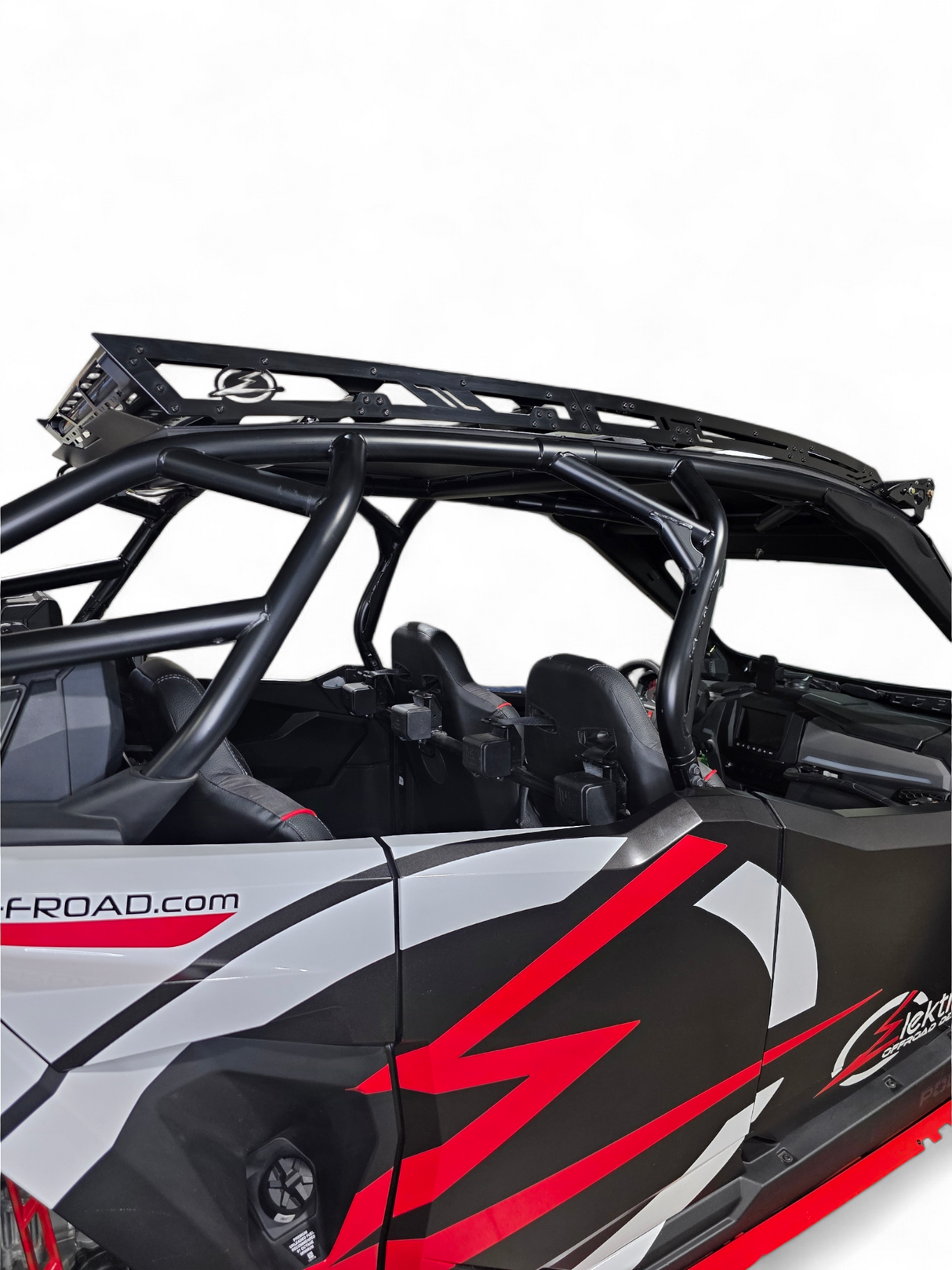 2025+ Polaris Pro R Roof Rack (4 Seat) www.elektricoffroad.com