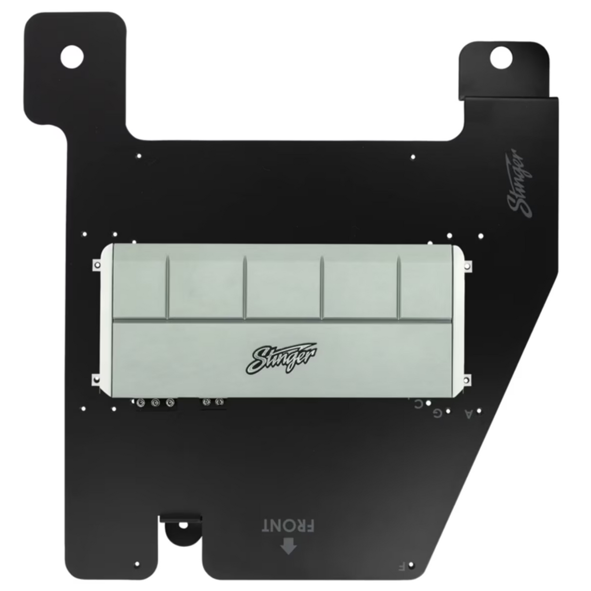 Under Passenger Seat Amplifier Mounting Bracket | '11- '18 Jeep Wrangler JK Unlimited