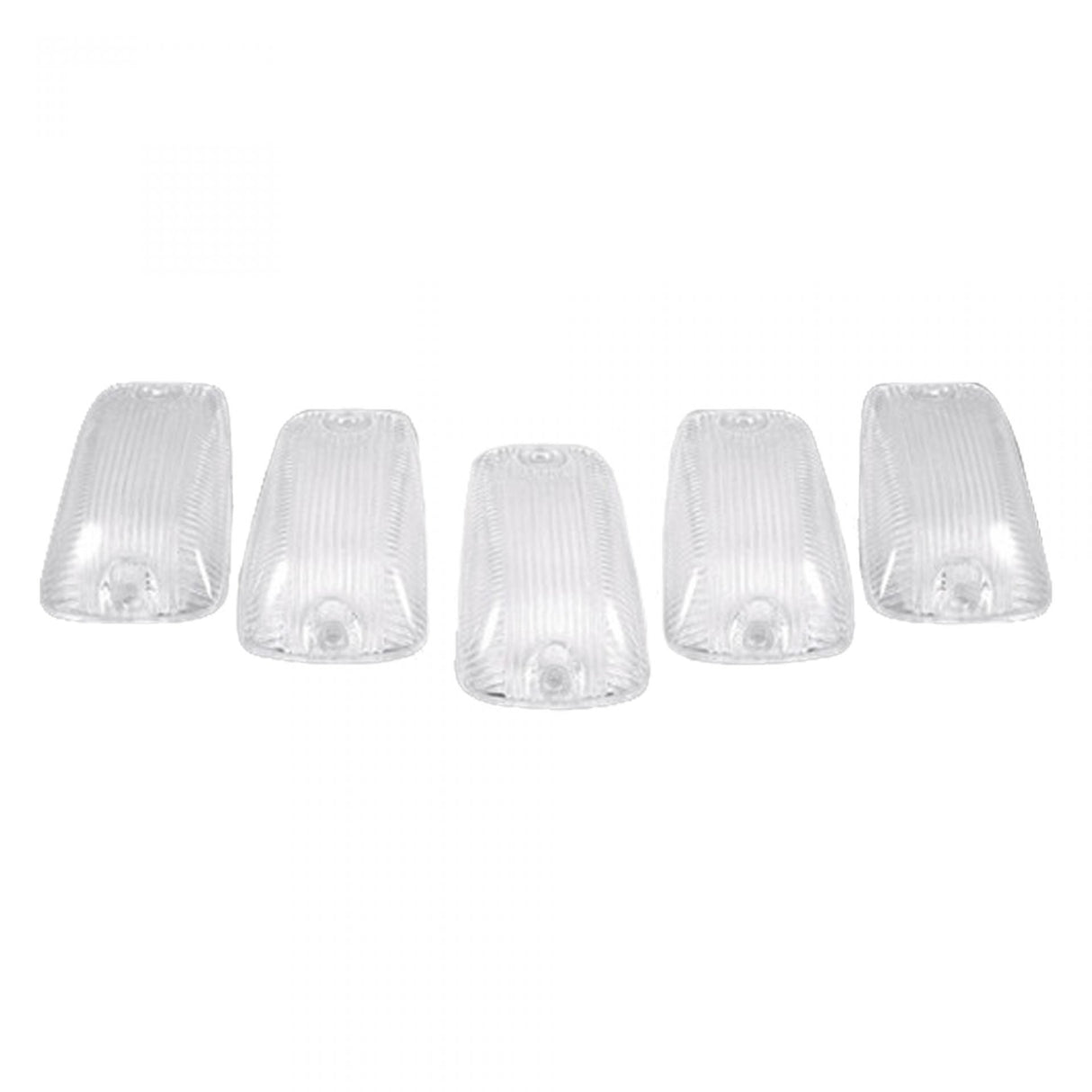 GMC & Chevy 88-02 Amber LED Cab Roof Light 5-Piece Set with Clear Lens