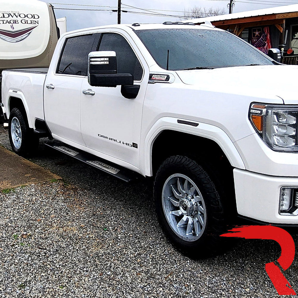 GMC 20-25 Sierra HD 2500/3500 (4th Gen) Fender Lenses (4-Piece Set) Ultra Bright LED Lights - Multiple Options
