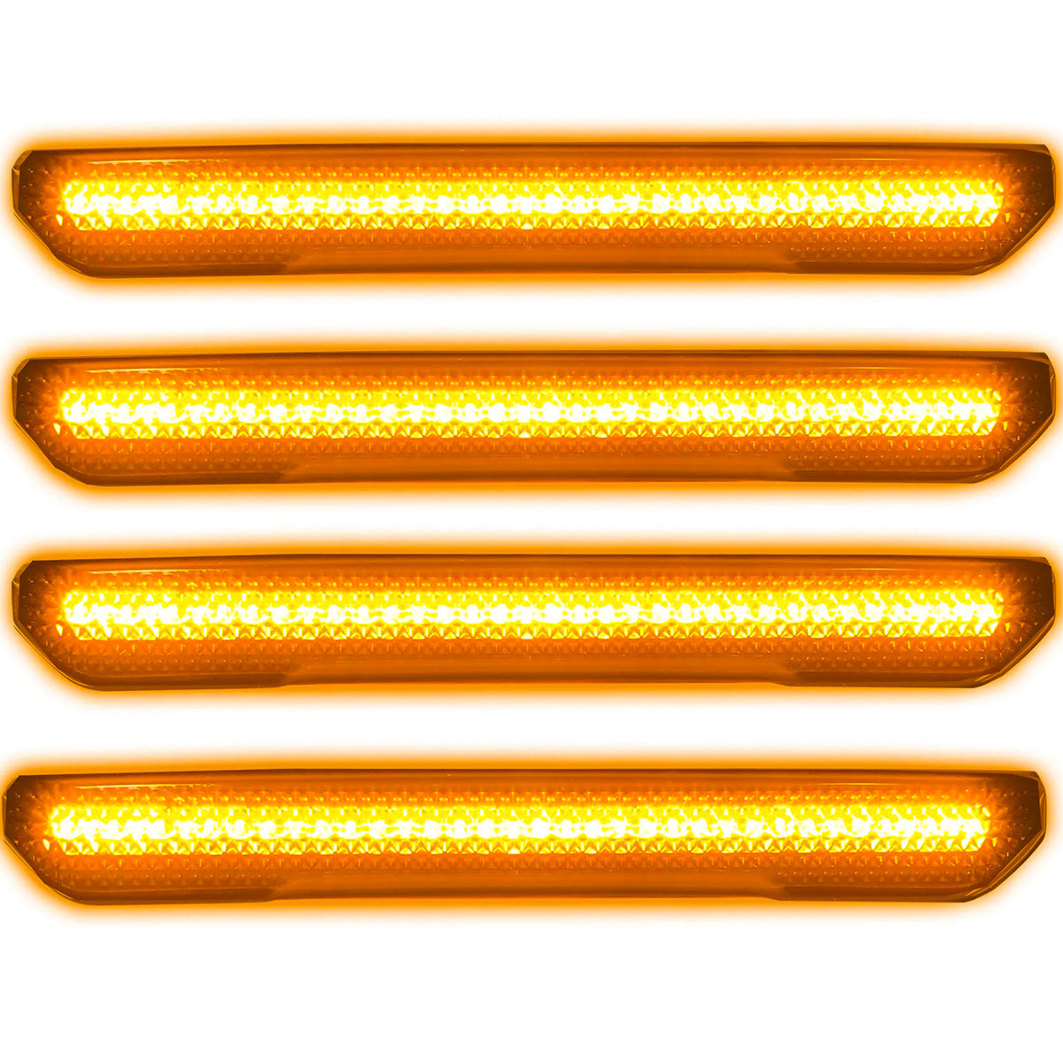 GMC 20-25 Sierra HD 2500/3500 (4th Gen) Fender Lenses (4-Piece Set) Ultra Bright LED Lights - Multiple Options