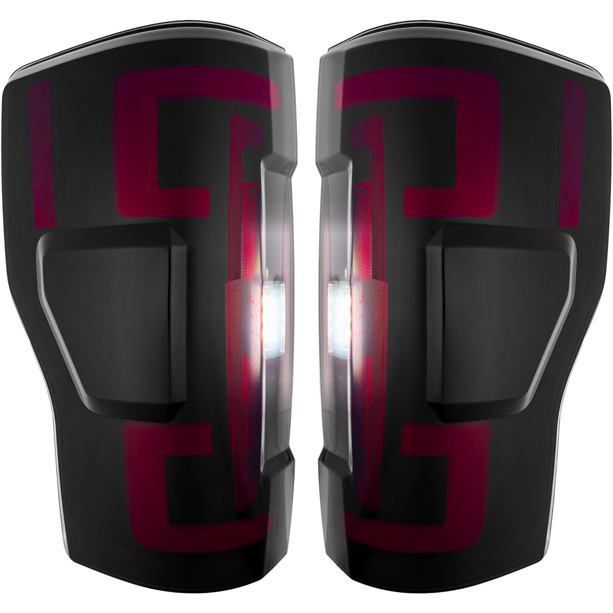 Ford Super Duty 17-19 Ultra Bright OLED Tail Lights (Replaces Factory/OEM Halogen) - Multiple Lens