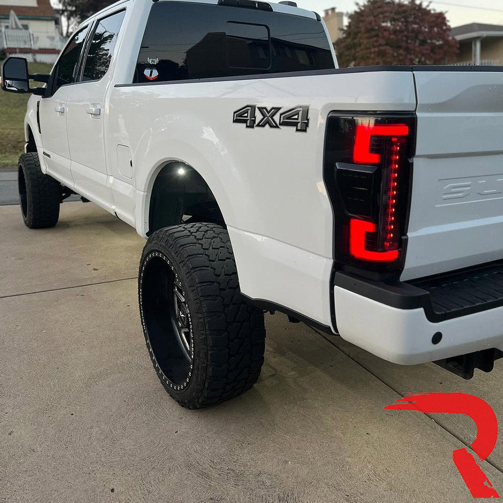 Ford Super Duty 17-19 Ultra Bright OLED Tail Lights (Replaces Factory/OEM Halogen) - Multiple Lens