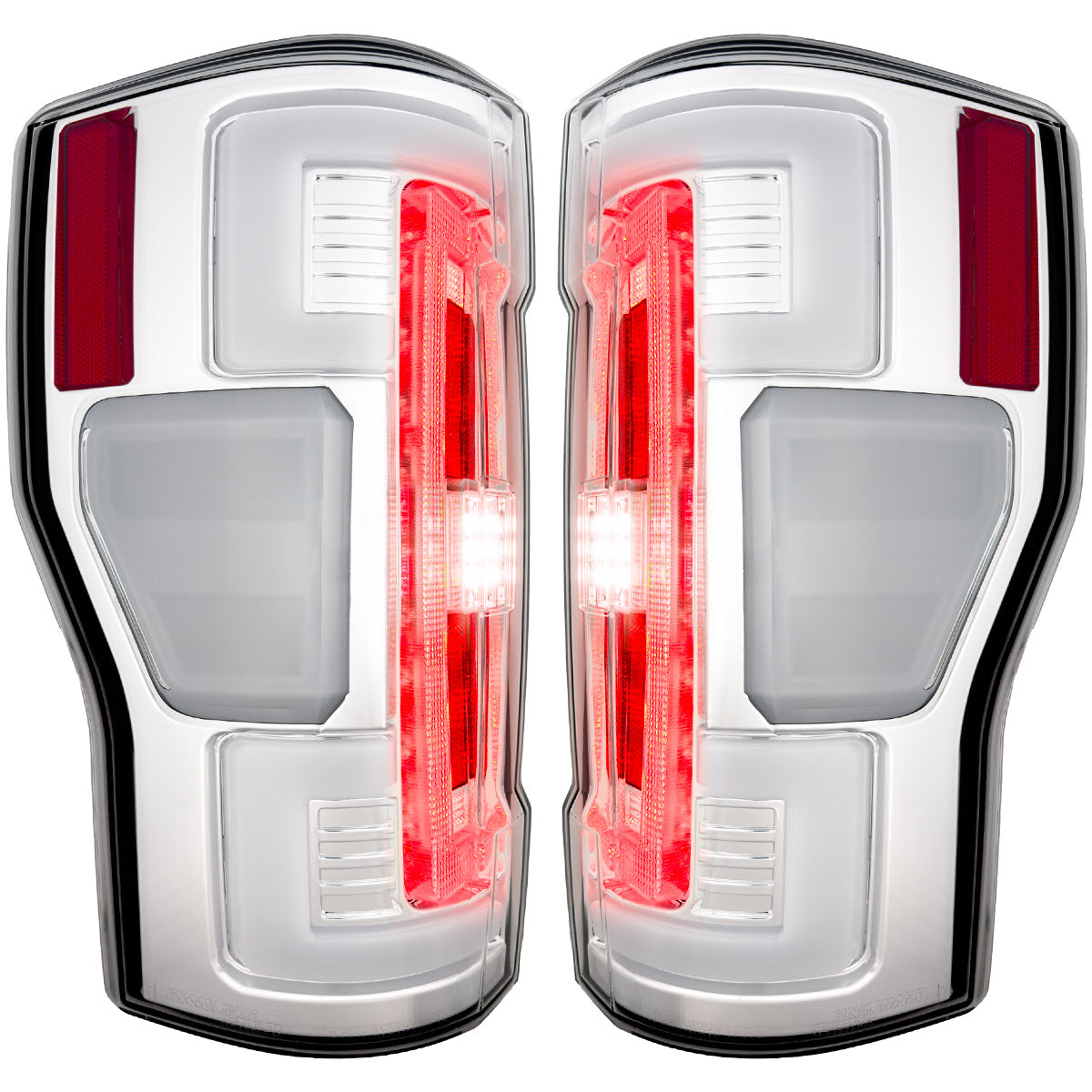 Ford Super Duty 17-19 Ultra Bright OLED Tail Lights (Replaces Factory/OEM Halogen) - Multiple Lens