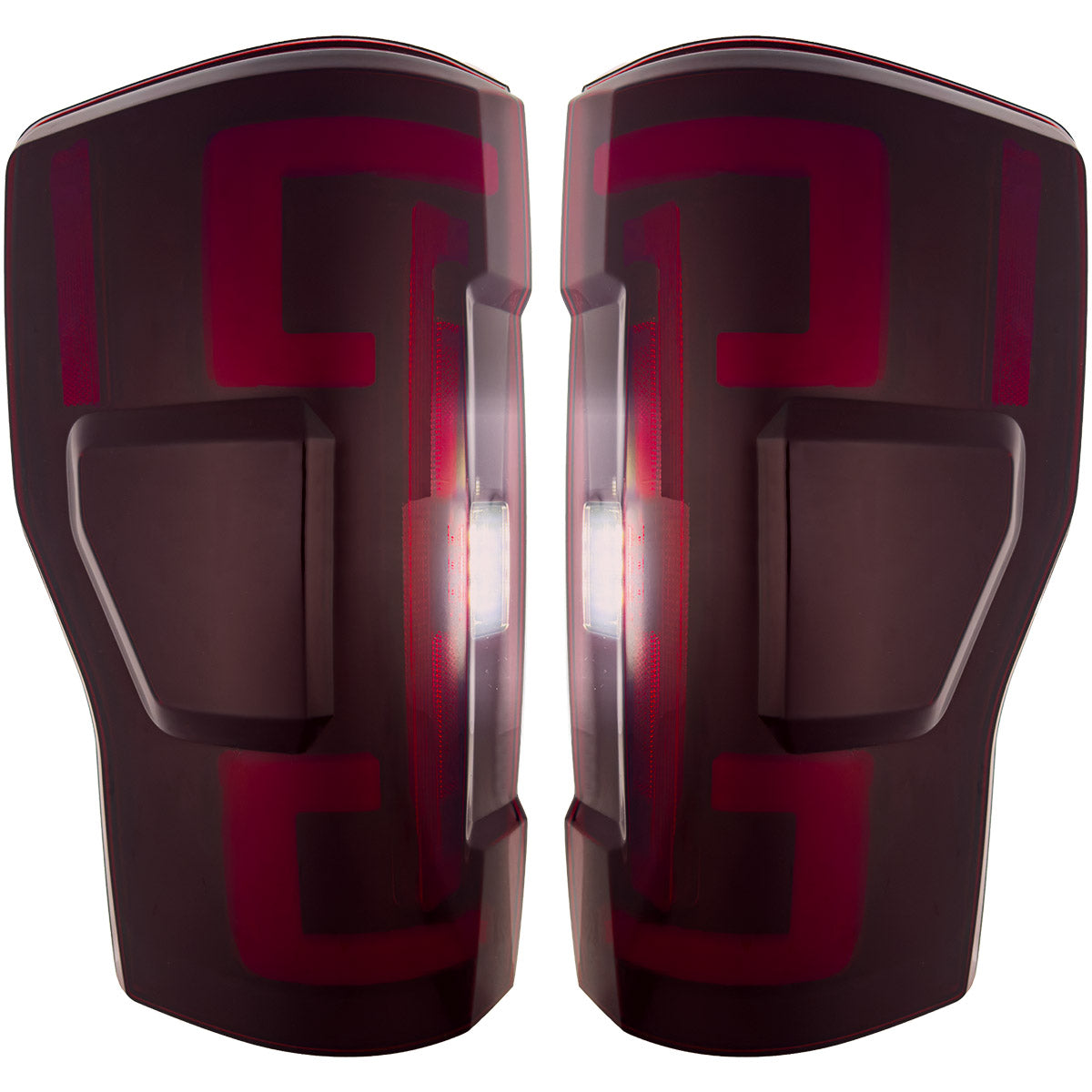 Ford Super Duty 17-19 Ultra Bright OLED Tail Lights (Replaces Factory/OEM Halogen) - Multiple Lens