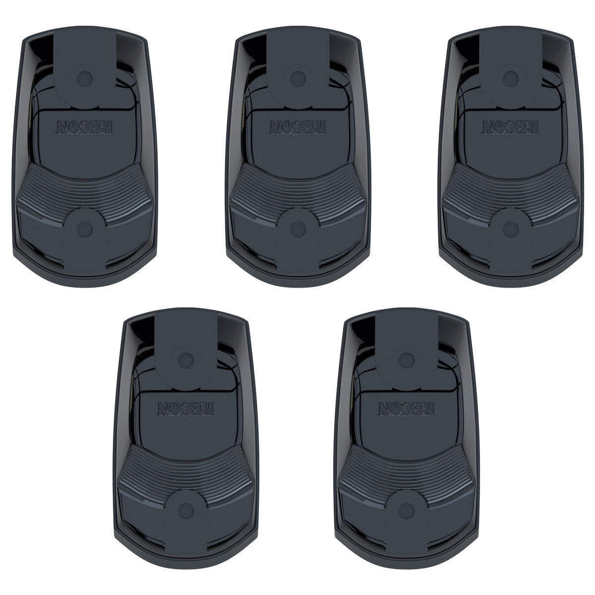 Ford Super Duty 17-25 5-Piece Cab Roof Light Set 2-Way Front & Rear Facing Ultra High-Power LEDs Multiple Lens & Colors - (ATTN: For models that DID NOT come with factory cab roof lights)