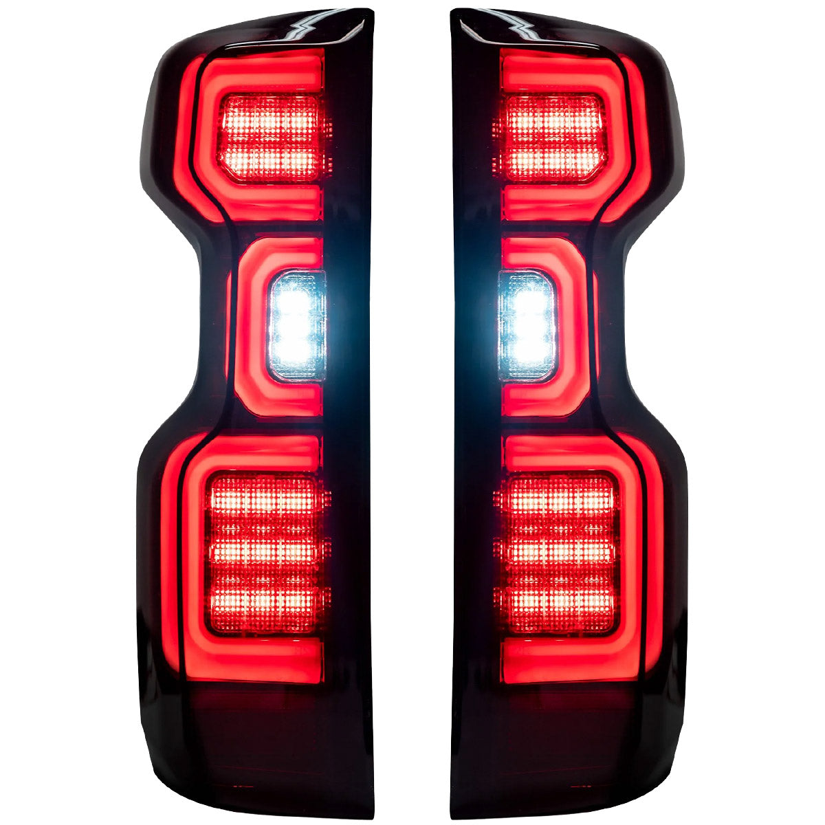 Chevy Silverado 1500 19-25 Ultra Bright OLED Tail Lights (Replaces Factory/OEM LED Tail Lights Only) - Multiple Lens
