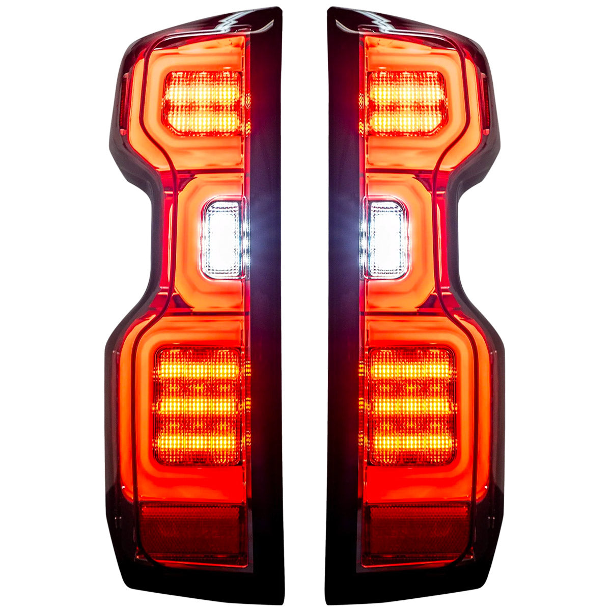 Chevy Silverado 1500 19-25 Ultra Bright OLED Tail Lights (Replaces Factory/OEM LED Tail Lights Only) - Multiple Lens