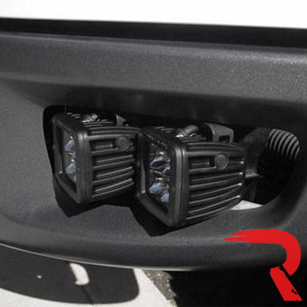 Ford SVT Raptor 10-14 Ultra Bright Dual Beam Spot & Flood LED Driving & Fog Lights 4-Pc Kit - White