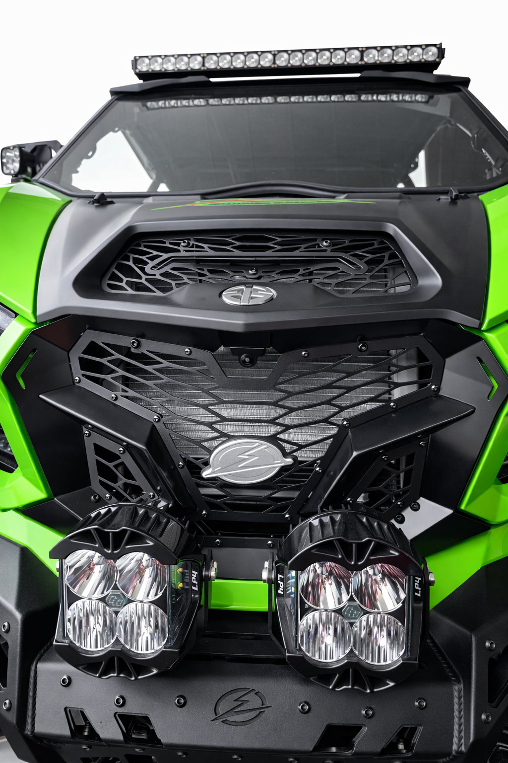 2026+ Kawasaki Teryx H2 Volt Grill w/Camera Mount www.elektricoffroad.com
