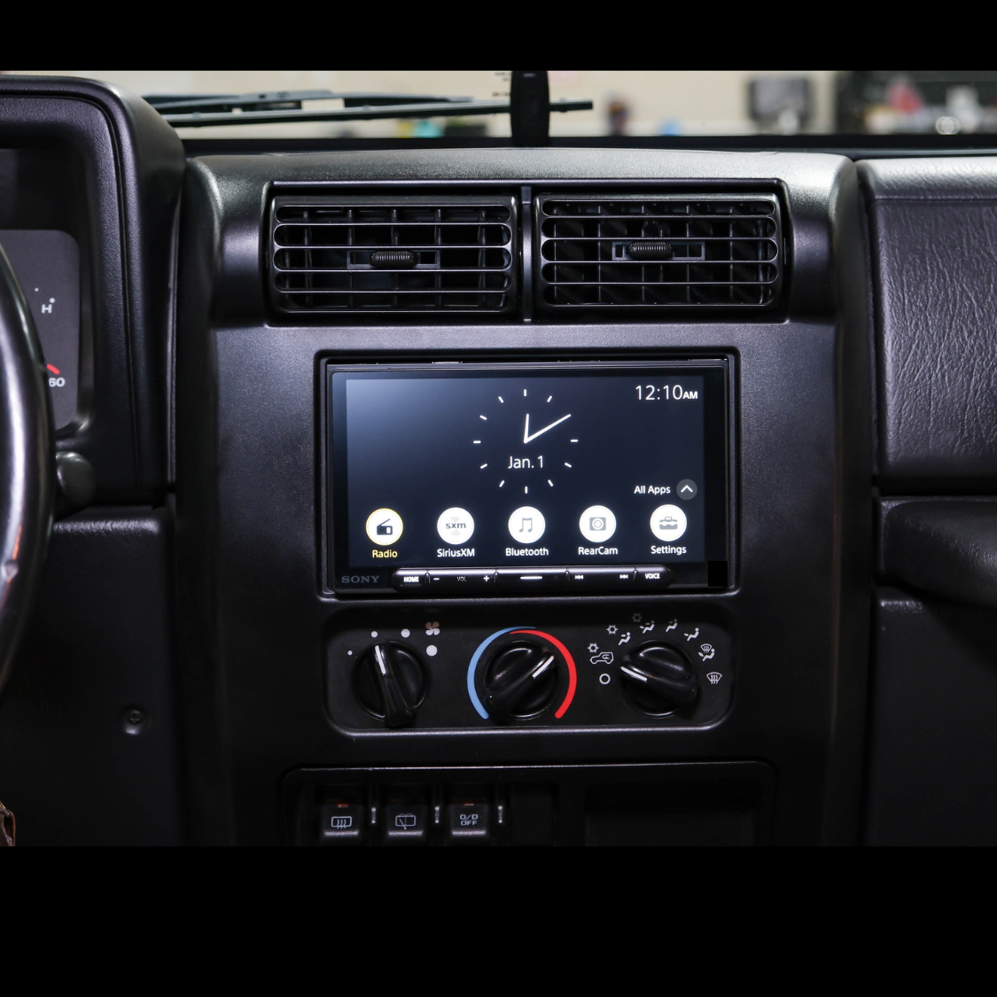 Sony XAV-AX6000 Plug and Play Bundle | '03 - '06 TJ Wrangler