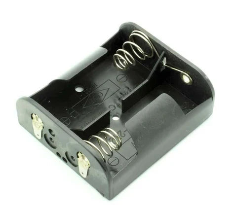"C" Battery Holder, Holds 2 Batteries TekShack