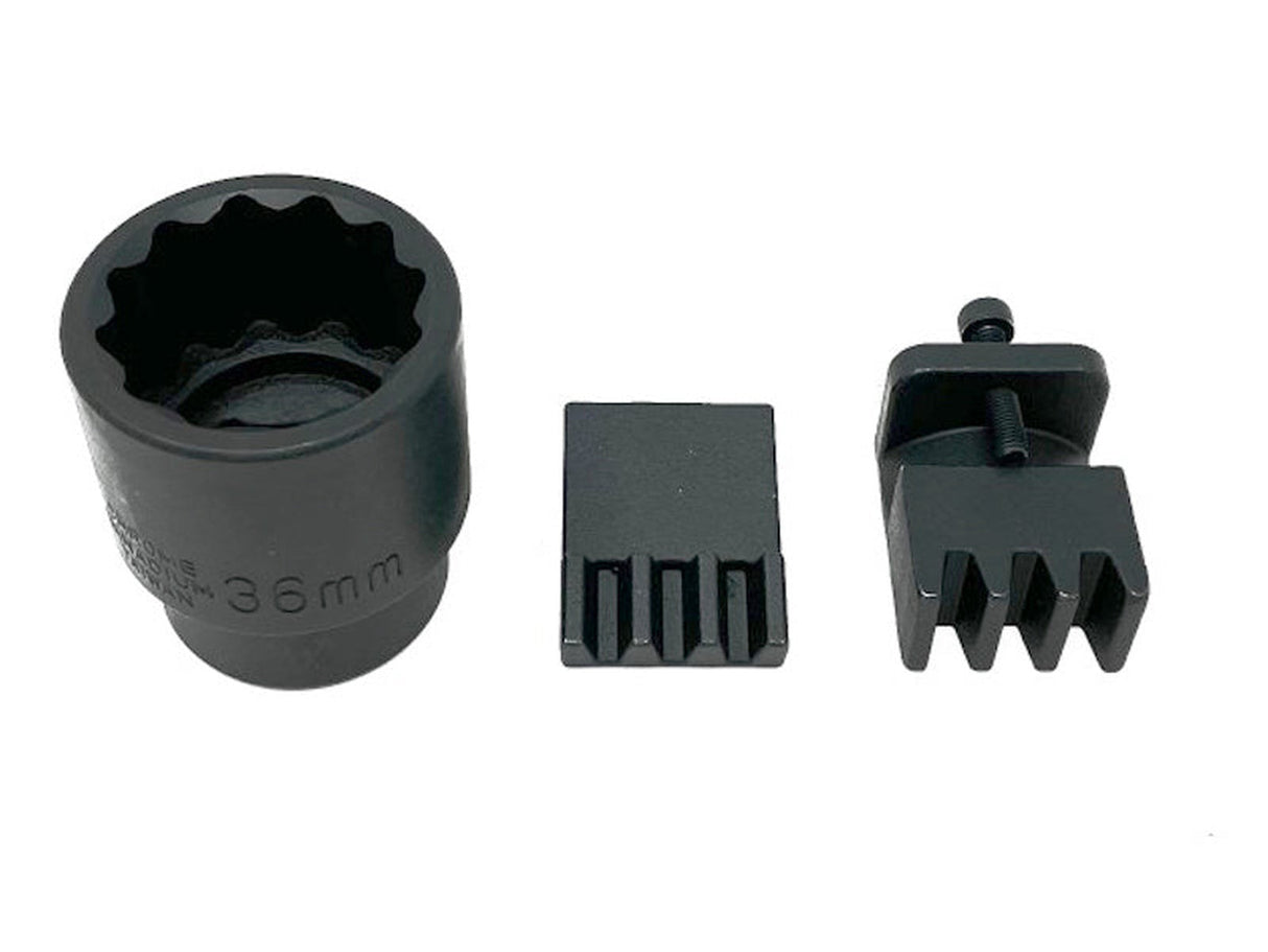 (Sold Out) Forged Diesel Flywheel Lock and Crankshaft Balancer Bolt Tool Kit, 2001-2018 GM 6.6L Duramax LB7 LLY LBZ LMM LML L5P Forged Diesel