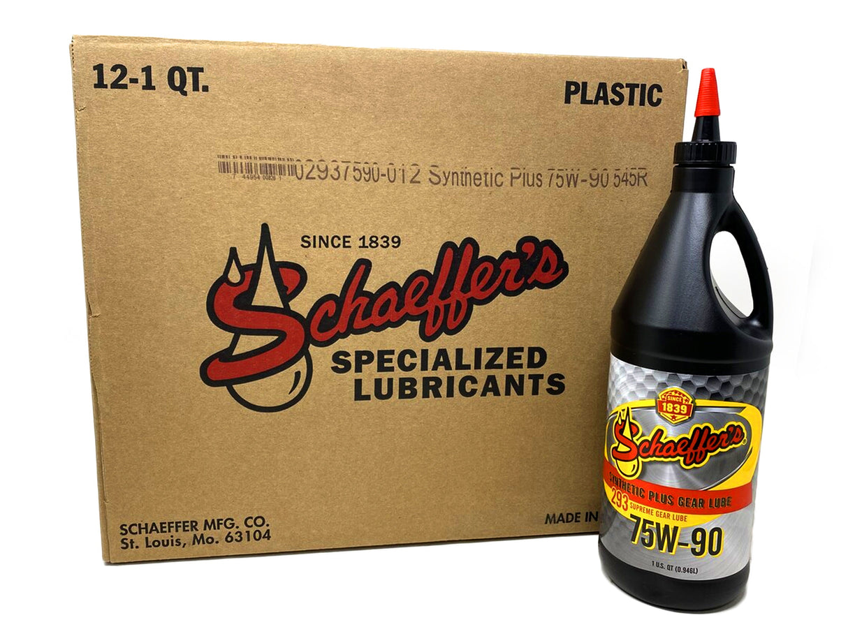 Schaeffers 2937590 Supreme Gear Lube 75W-90, Cummins, Duramax, Powerstroke Schaeffers