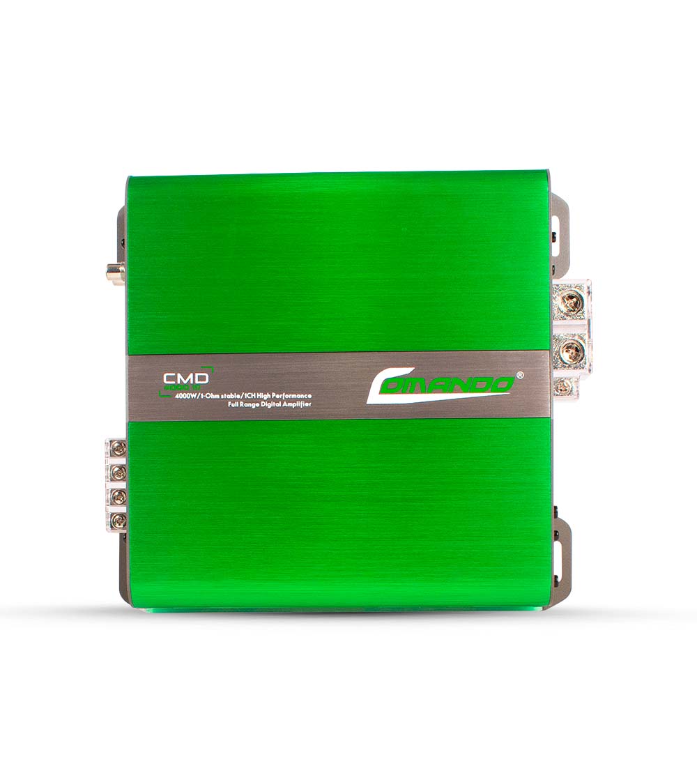 CMD-4000.1@1ohm | 4000W MAX | 1CH | 1ohm Comando Audio Inc.