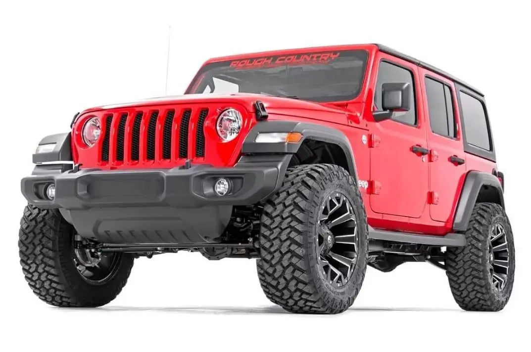 Rough Country 2.5 Inch Lift Kit Jeep Wrangler Unlimited JL 4WD 2018-2023 67731-config