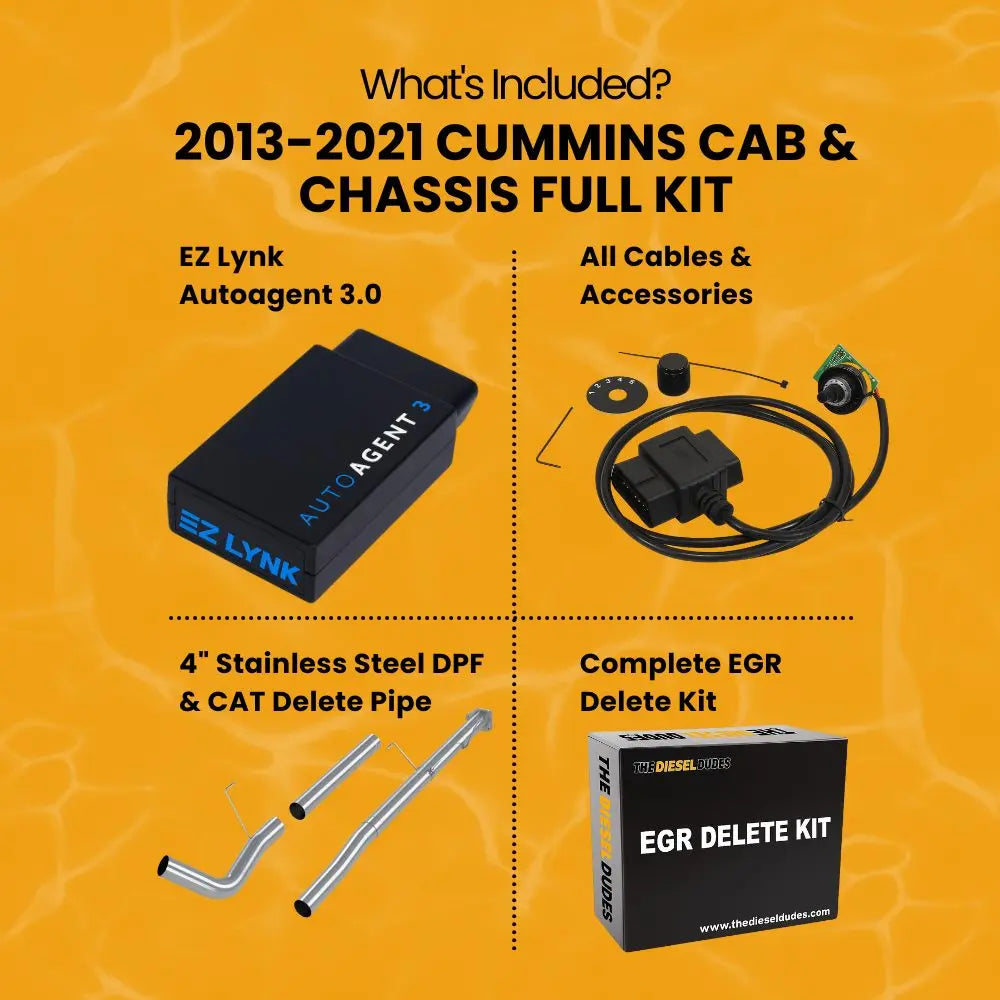Cab & Chassis Ram Cummins Full Delete Bundles | 2010-2021 thedieseldudes