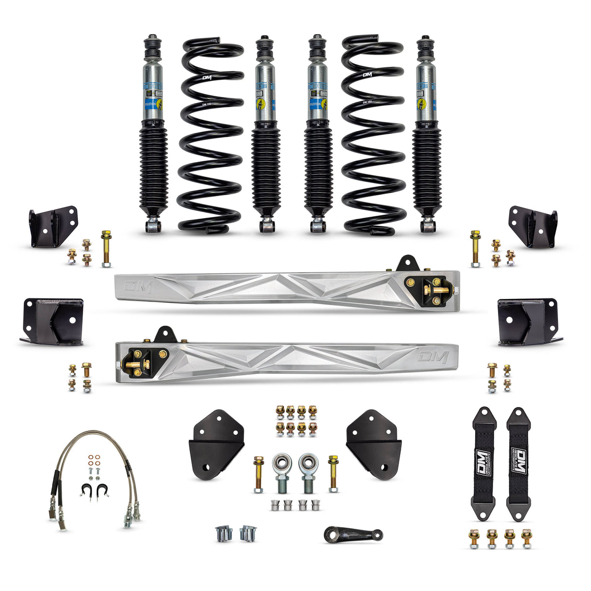 Desolate Motorsports Front 2" Lift Kit (Bolt-on) - 1980-1996 Ford F150/Bronco Desolate Motorsports