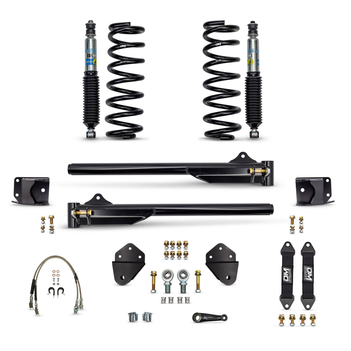 Desolate Motorsports Front 2" Lift Kit (Bolt-on) - 1980-1996 Ford F150/Bronco Desolate Motorsports