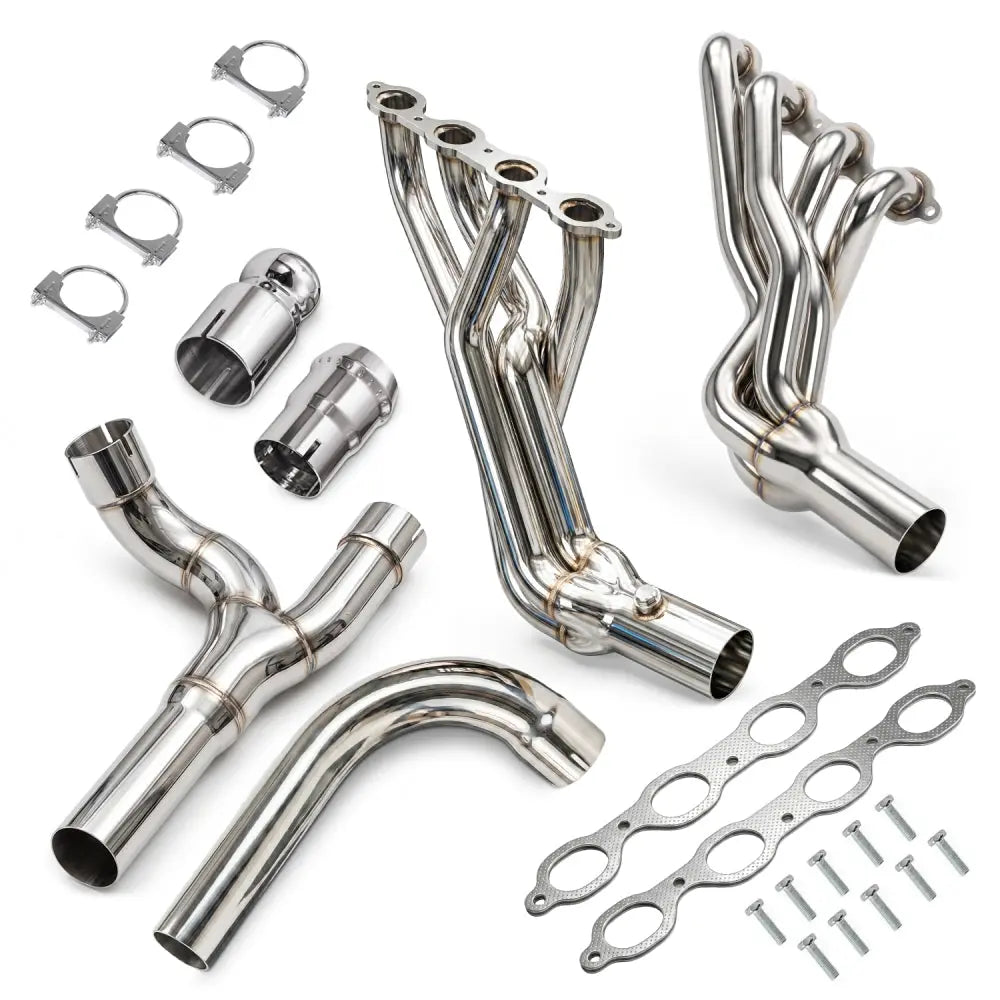 Long Tube Headers For 2014-2017 Chevrolet Silverado 1500 2500 3500/Tahoe丨GMC Sierra 1500/Yukon丨Cadillac Escalade 5.3L 6.2L V8 | 2WD 4WD