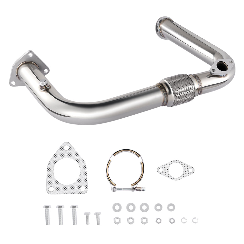 Turbo Crossover Pipe for 1998-2013 Chevy Silverado Avalanche Suburban Trailblazer丨GMC Sierra Flashark