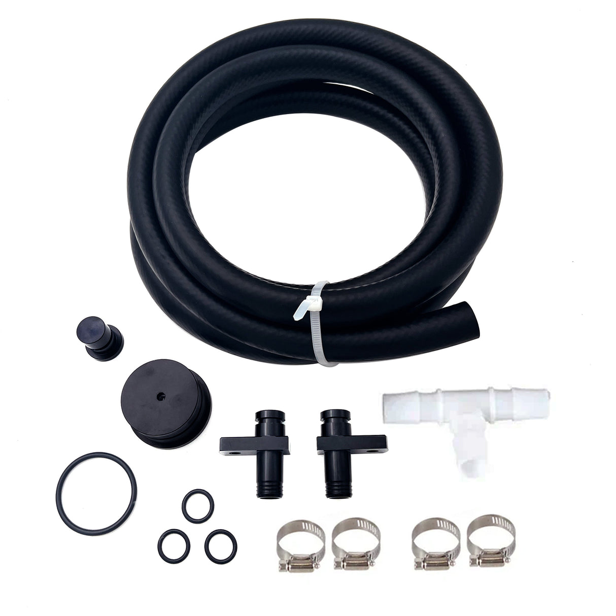 TruckTok 2004.5-2010 6.6L Duramax Up-Pipe & 3" Downpipe w/CCV Reroute Kit TruckTok