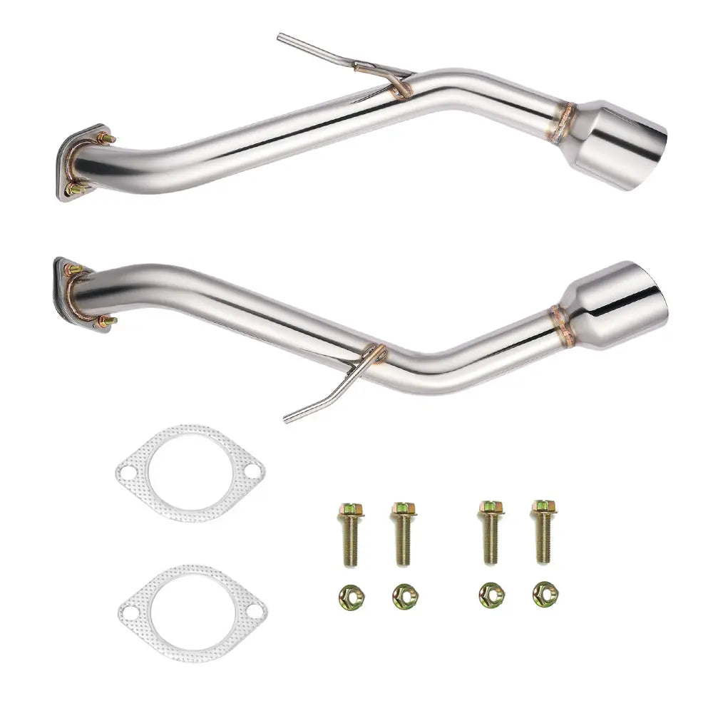Axle Back Exhaust For 2014-2024 Infiniti Q50 w/ Stainless Steel Tip