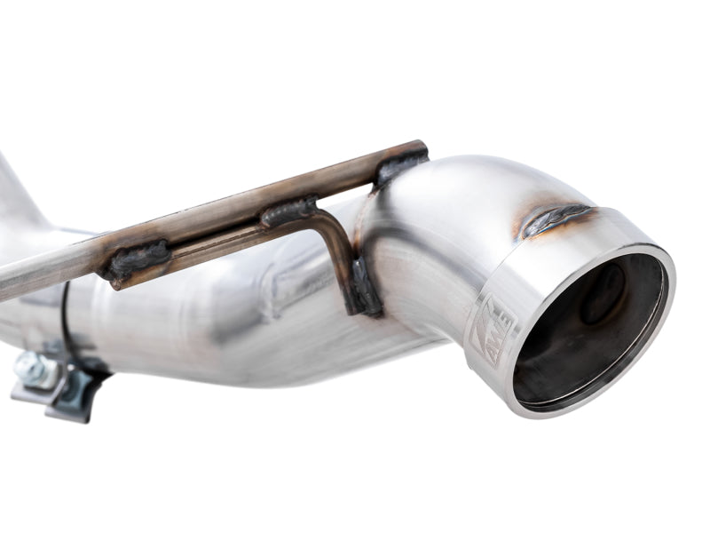 AWE Tuning 0FG Cat Back Exhaust System with BashGuard and No Tips | 2021+ Ford Bronco