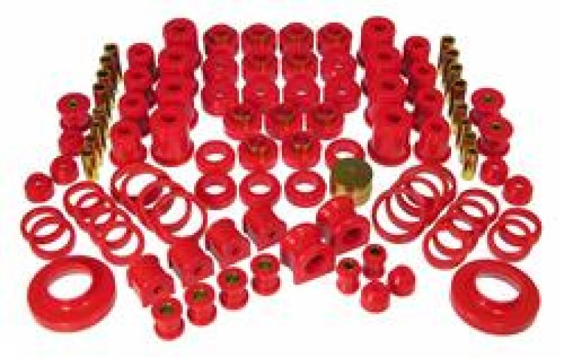 Kit complet Prothane 97-06 Jeep TJ - Rouge