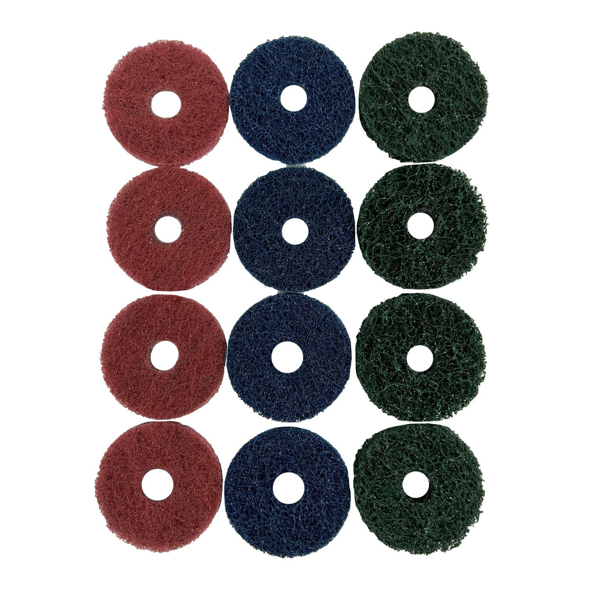 Mini Surface Prep Buff and Blend Discs (1/2" Arbor Hole)