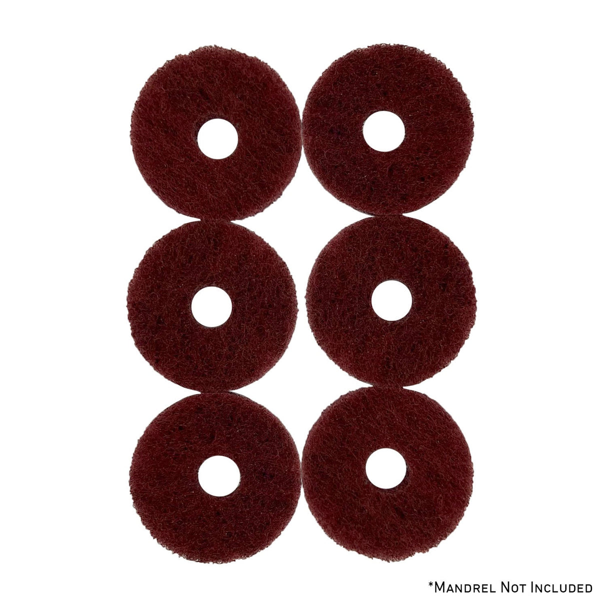 Mini Surface Prep Buff and Blend Discs (1/2" Arbor Hole)