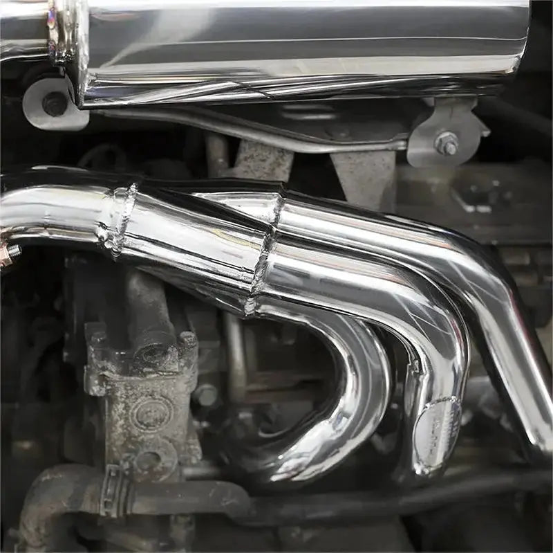 Header + Downpipe Exhaust Kit for 2000–2004 Porsche Boxster 986 2.7L / 3.2L Flashark