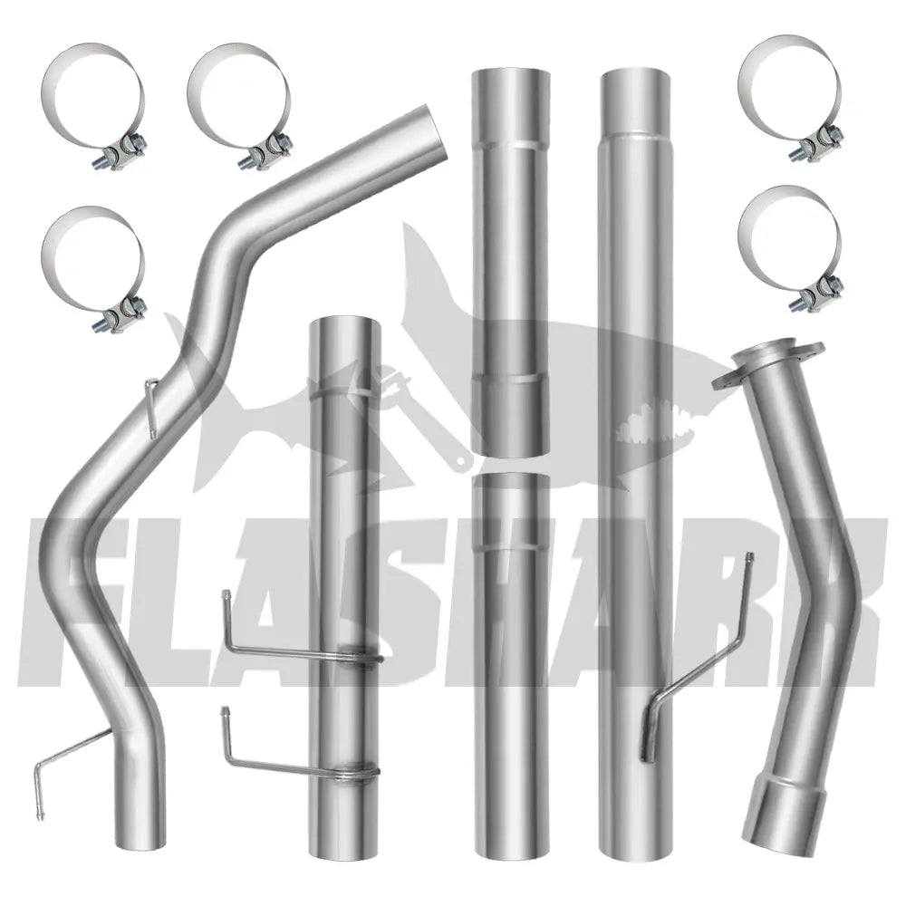 3.5/4 Inches 2018-2020 Powerstroke Ford F-150 3.0L DPF Delete Race Pipe