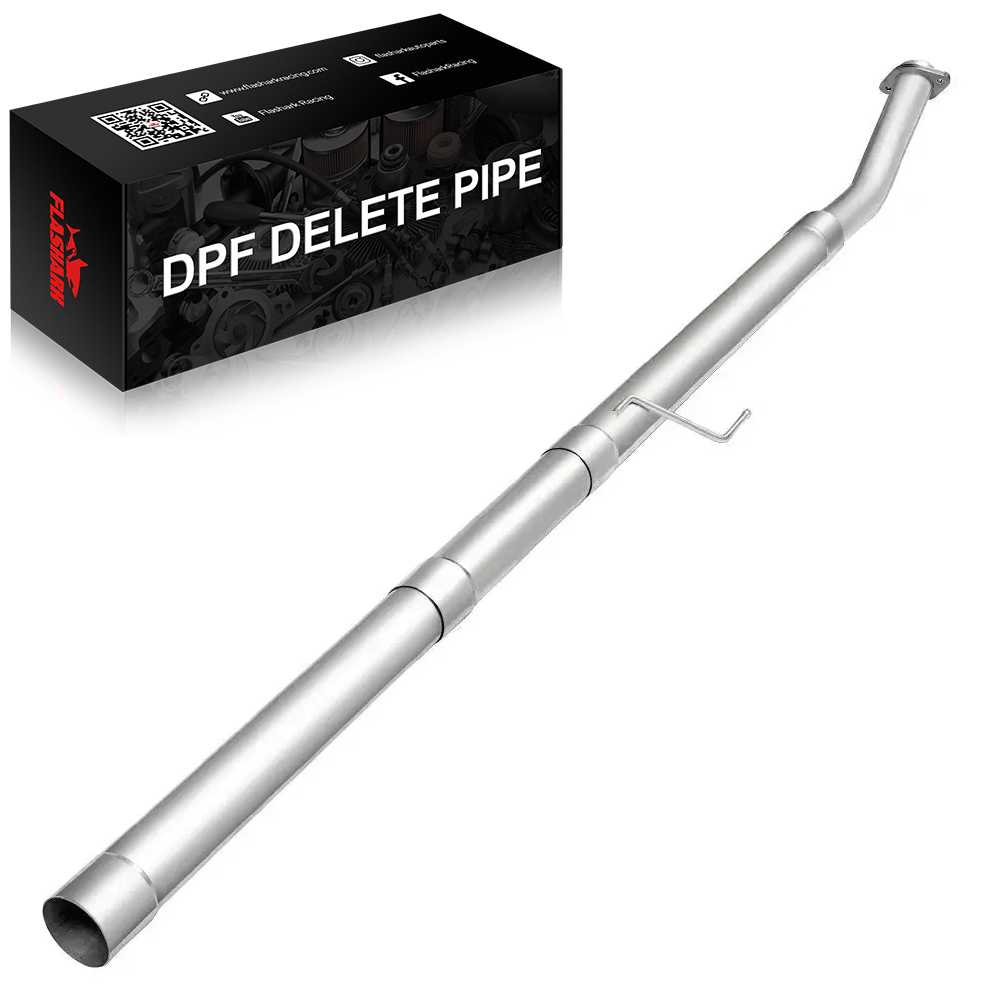 3.5/4 Inches 2018-2020 Powerstroke Ford F-150 3.0L DPF Delete Race Pipe
