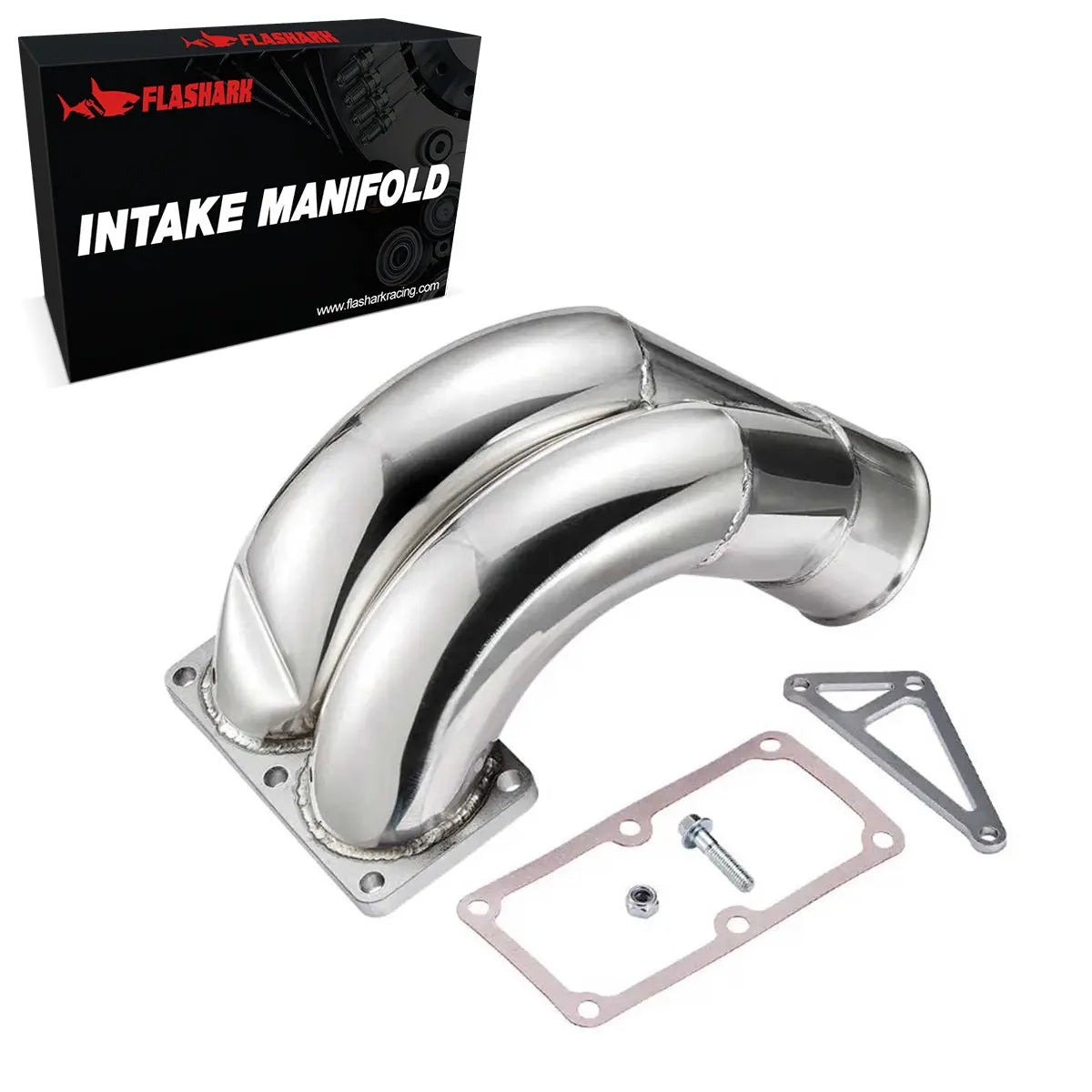 Flashark 3.5" Stainless Intake Manifold for 2007–2018 Dodge Ram 2500/3500 6.7L Cummins Diesel