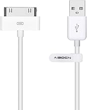 30-Pin Charging Cable – MFi Certified USB Sync & Charge Cord (4ft) for iPhone 4/4S, iPad 1/2/3, iPod Models TekShack
