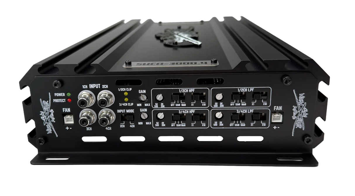 Sky High Car Audio 3000.4 4-Channel Amplifier | Made in Korea Sky High Car Audio