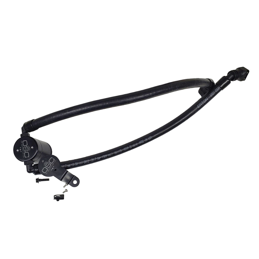 J&L Oil Separator 3.0 Passenger Side, Black Anodized J&L