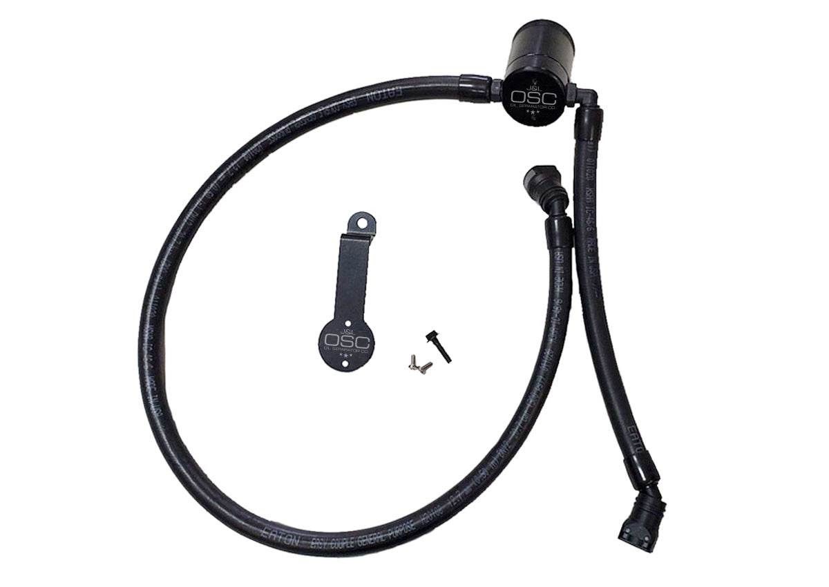 J&L Oil Separator 3.0 Driver Side, Black Anodized J&L