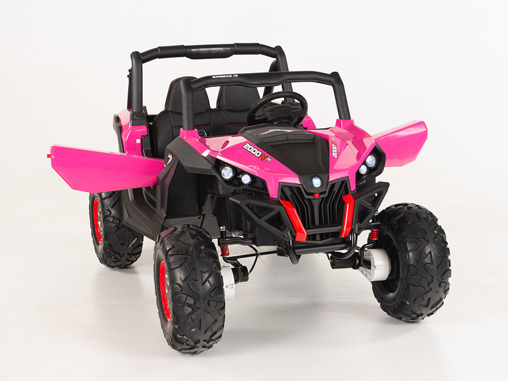 2 Seater ATV Ride On UTV Quad Electric Buggy Truck W/Magic Cars® Parental Control