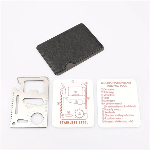 TekShack Survival Multi-Tool - Emergency Pocket Kit TekShack