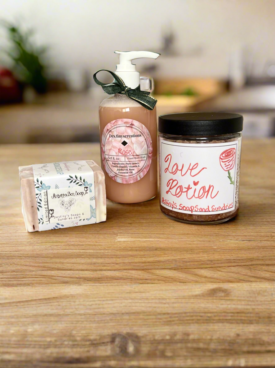 Valentine’s Day collection Destiny's Soaps & Sundries, LLC