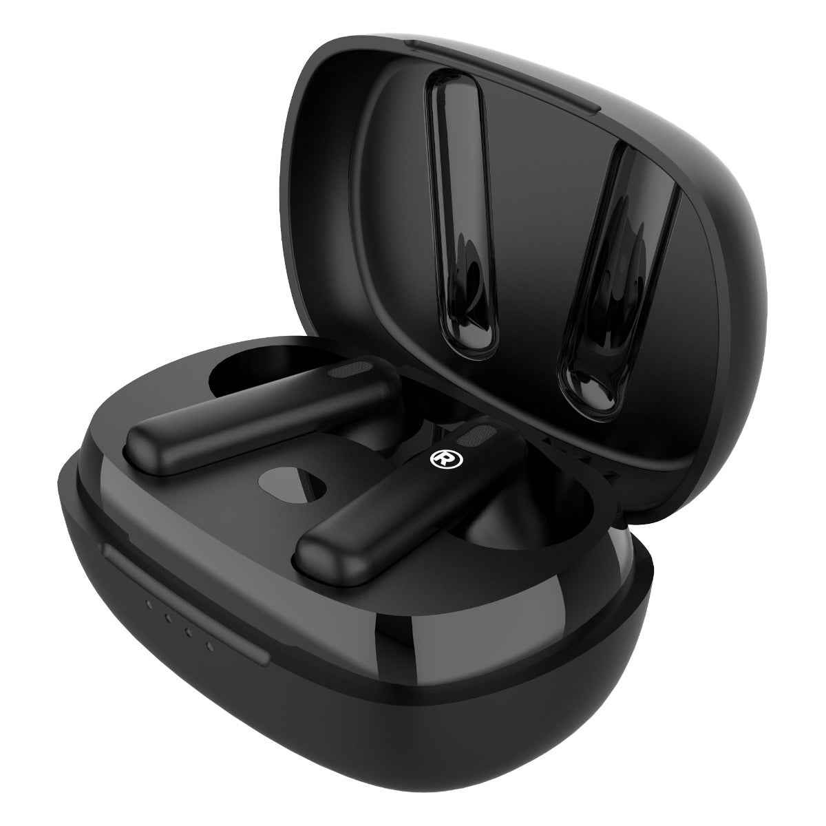 RadioShack Wireless Headphones with Active Noise Cancelling, 400mAh Battery, IPX5, Black TekShack