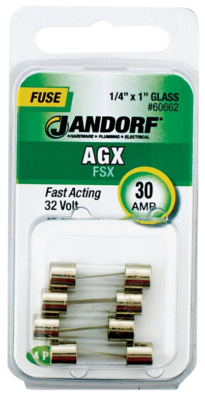 Jandorf Fast Acting 32 Volt 30 Amp Fuse #60662 Jandorf