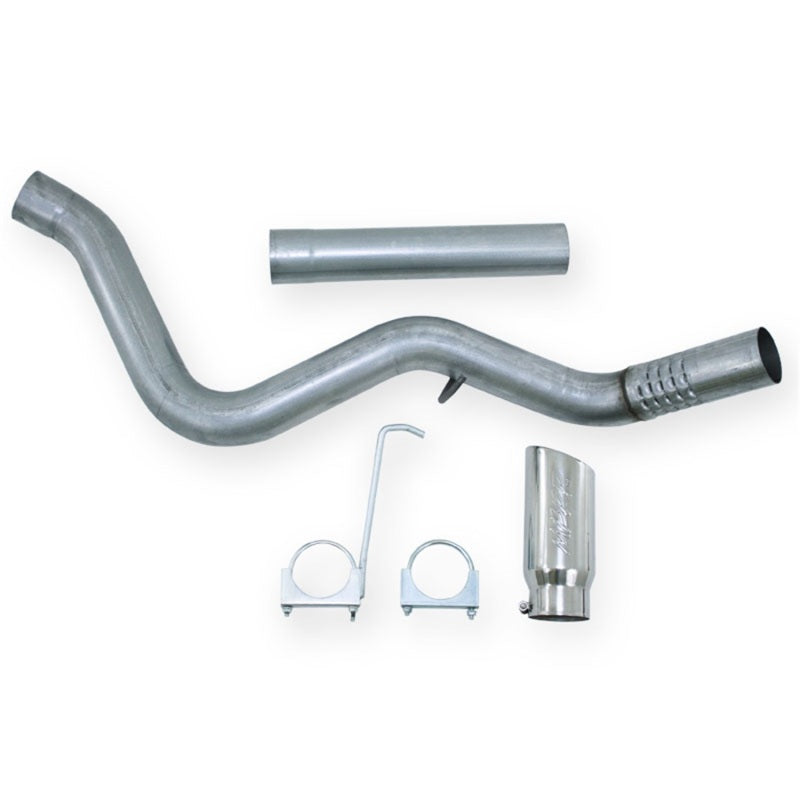 Système d'échappement simple face en aluminium avec filtre arrière de 4 pouces MBRP 11 Chev/GMC 2500/3500