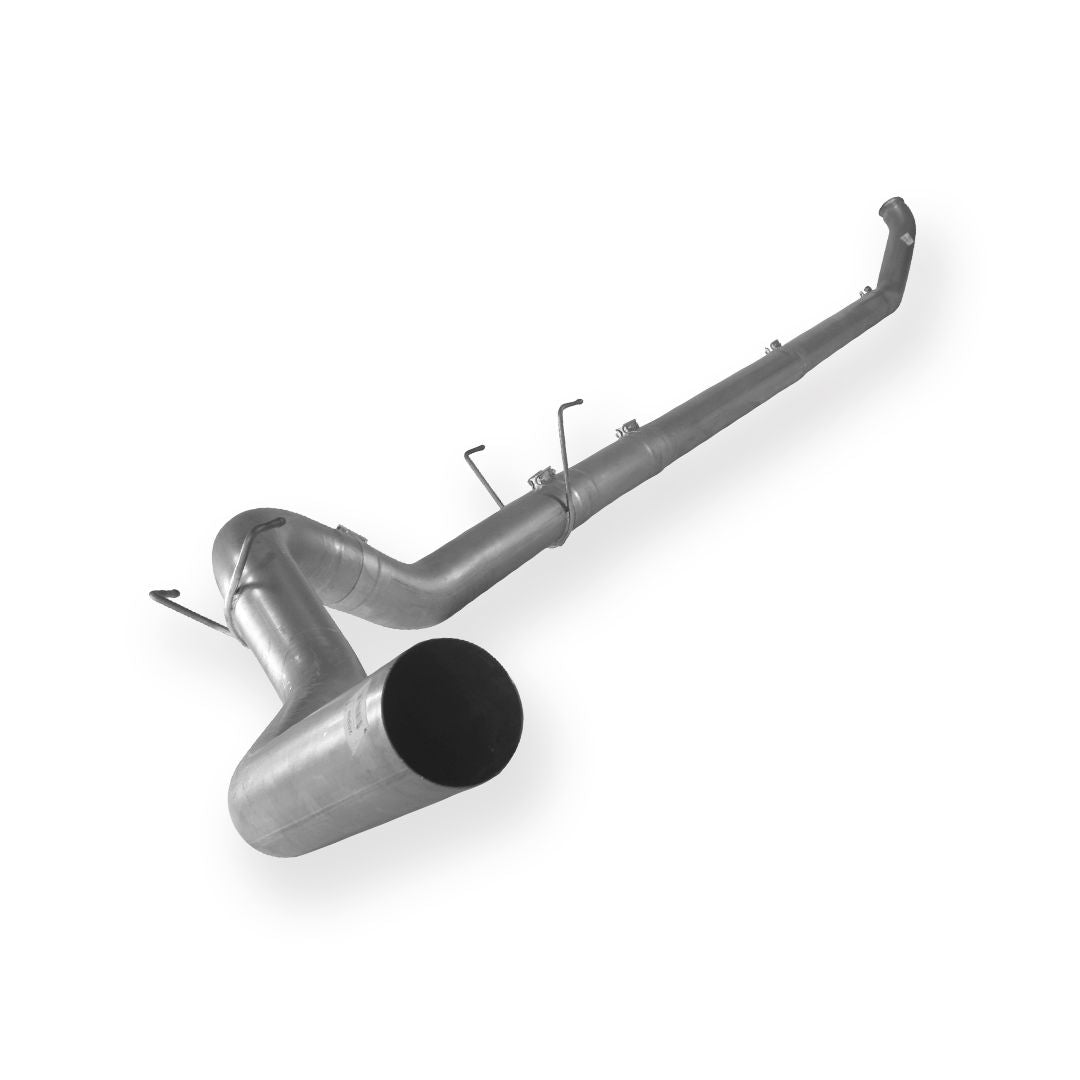 Dieselr Aluminized Turbo Back Single | Cab & Chassis Dodge 3500/4500/5500 6.7L Cummins) 2011-2018