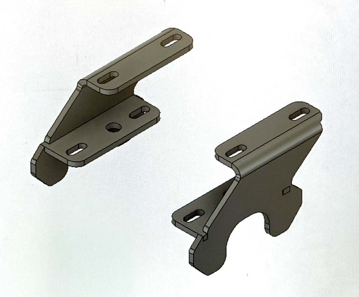 94-02 2G Dodge Ram Sway Bar Relocation Bracket Set Far From Stock
